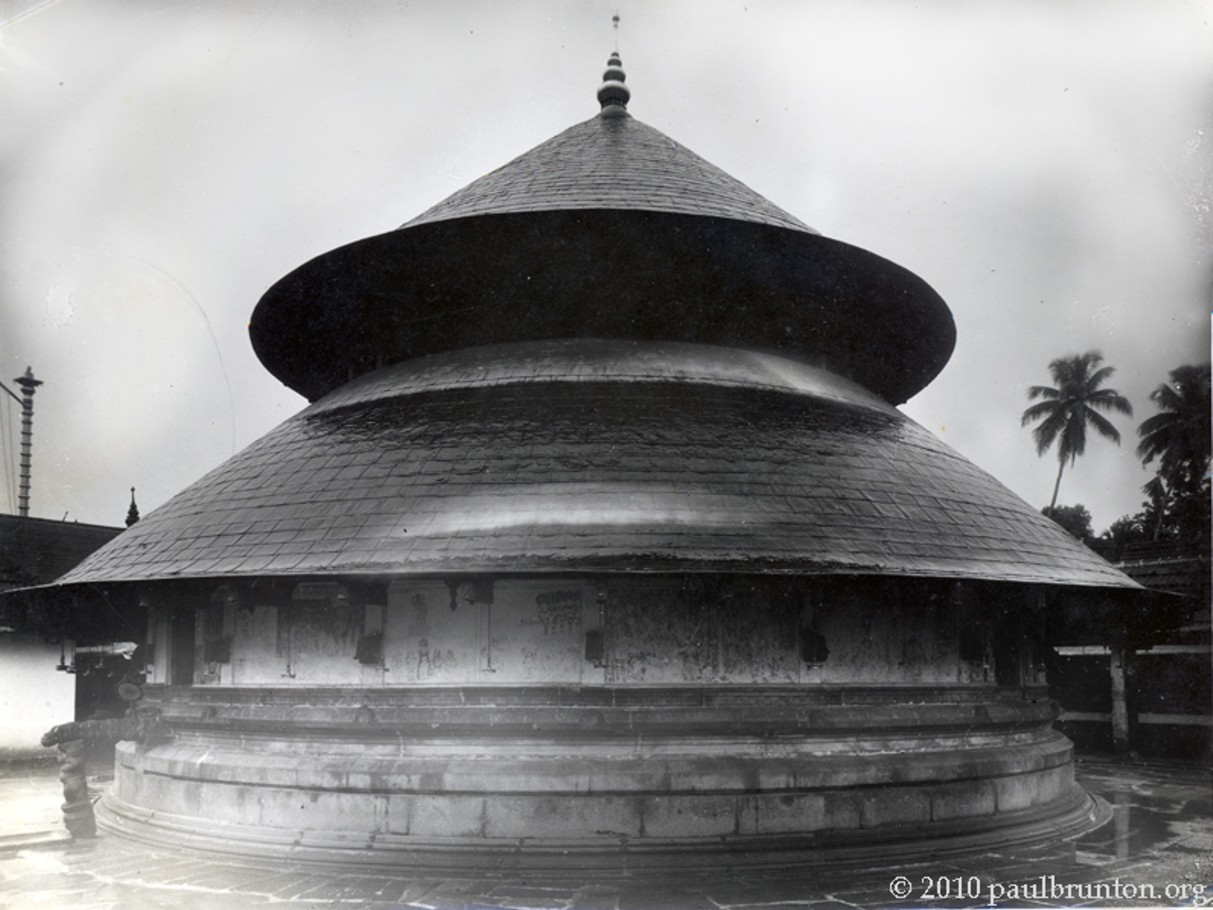 Centrální svatyně vchrámu Kumaramellur v Travancore