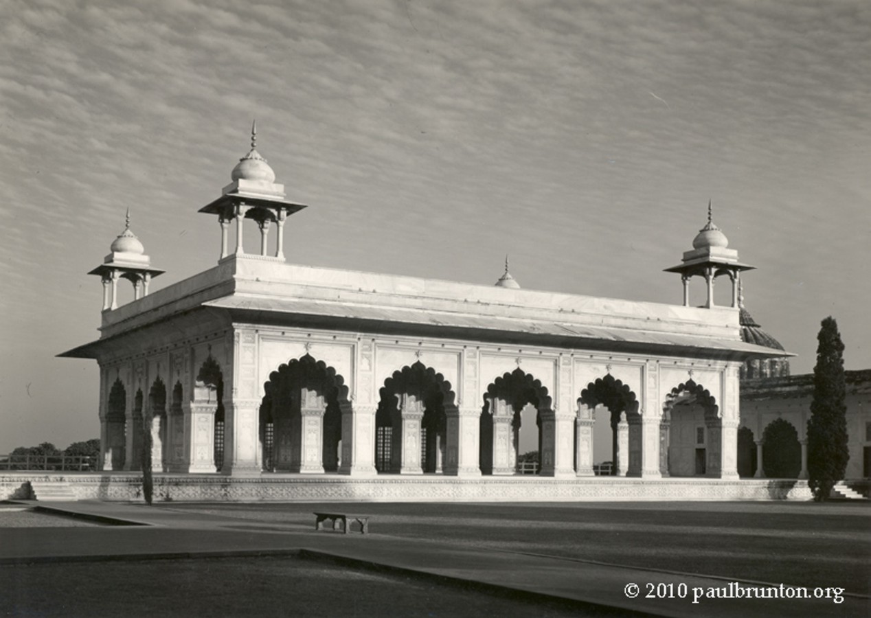 Perleťová mešita v Dillí vnější pohled